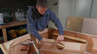 Building my nesting dinghy  a sailing spindrift 10 EP7 [upl. by Denyse]