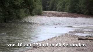 Emme Hochwasser  Anschuss 4 Juli 2012 [upl. by Gael537]