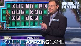 Roberts Amazing Game  Wheel of Fortune [upl. by Lelia]