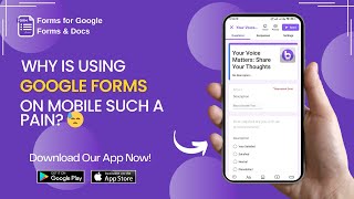 Why Is Using Google Forms on Mobile Such a Pain 😓 [upl. by Aivatnuhs]