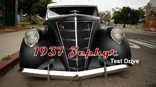 1937 Lincoln Zephyr Test Drive [upl. by Gray]