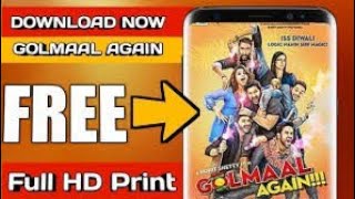 How to download Golmaal Again Full movie in HD print 720p [upl. by Ecinert501]