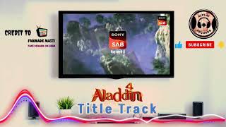 Aladdin  season 4  promo  title track  SonySAB  FanMadeMasti  AI PLAY RECORDS [upl. by Nylakcaj548]