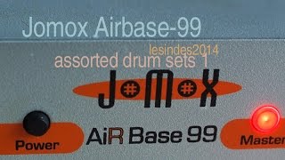 JOMOX AIRBASE99  Assorted Drum Kits Pt 1  No Talking [upl. by Ayak]