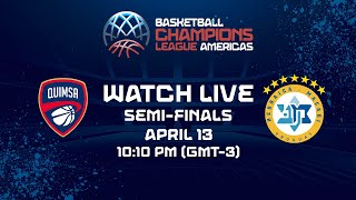 SemiFinals Quimsa v Hebraica Macabi  Full Basketball Game  BCLAmericas 202324 [upl. by Oinoitna518]