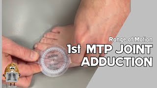 ROM Metatarsophalangeal MTP Joint I ADDuction Range of Motion [upl. by Nanette311]