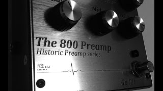 Fredamp The 800 Preamp [upl. by Ozan508]