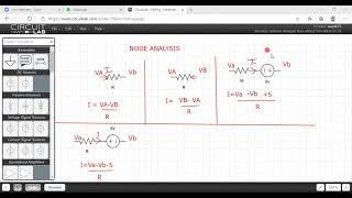 NODE ANALYSIS FORMULAES [upl. by Etom]