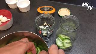 Recette Cornichons Maison [upl. by Sundstrom]