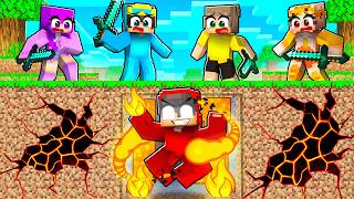 HUNTERS vs LAVA Elemental in Minecraft [upl. by Sacul887]