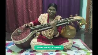 Poo Malayil Oor Malligai Song Veena Cover  OOty Varai Uravu  Poo Malayil Song Played In Veen [upl. by Darom11]