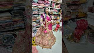 Bridal lehenga Kolkata work at Mehandi fashion hub Nashik [upl. by Clellan796]