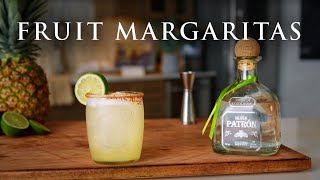 Best Margarita Recipes At Home  Fruit Margaritas  Patrón Tequila [upl. by Relyhcs]