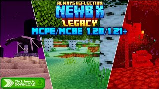 THIS NEWB X LEGACY SHADER FOR MINECRAFT PE 121  DOWNLOAD NOW [upl. by Bibah]