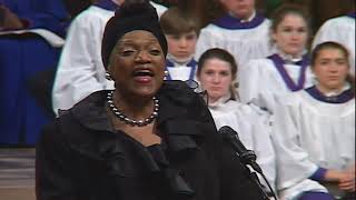 Jessye Norman sings quotAmazing Gracequot at Nelson Mendelas Memorial Service [upl. by Sanez]