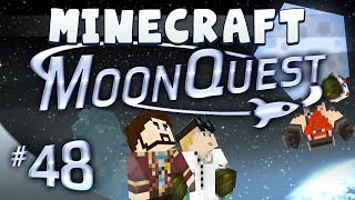 Minecraft  MoonQuest 48  First Contact [upl. by Rocco]