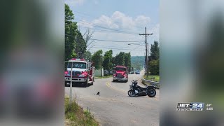 One airlifted after twovehicle accident in Wattsburg [upl. by Finlay628]