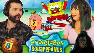 We Watched SPONGEBOB SEASON 3 EPISODE 15 AND 16 For the FIRST TIME MIDLIFE CRUSTACEAN BANNED EP [upl. by Subak]