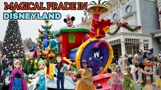 Mickey’s Dazzling Christmas Parade  Disneyland Paris [upl. by Early]