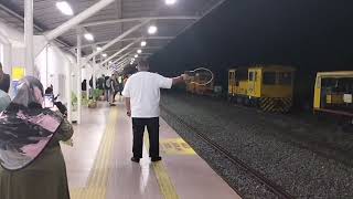 Ekspres Rakyat Timuran  508AM  JB Sentral  Tumpat Di Stesen Jerantut [upl. by Kobe]