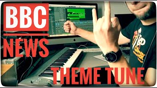 Recreating the BBC news theme tune with only Logic Pro X instruments [upl. by Oirromed]