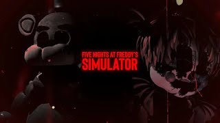 FIVE NIGHTS AT FREDDY SIMULATOR  LIVE [upl. by Eynaffit]