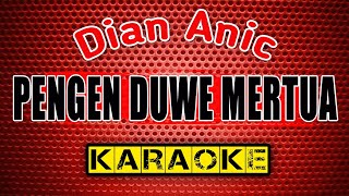 PENGEN DUWE MERTUA  Dian Anic  KARAOKE [upl. by Goeger]