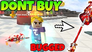 DONT BUY THIS RARE SPEAR in SkyBlock Blockman go [upl. by Dodds]