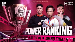 2023 PMGC POWER RANKINGS EP5 GRAND FINALS  PUBG MOBILE ESPORTS [upl. by Windsor760]