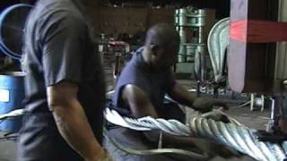 Fabricating a 3quot Wire Rope Sling Halo LLC [upl. by Acinomal]