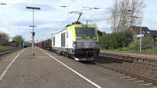 Treinen zuge Bahnverkehr Coevorden Bentheimerlijn Salzbergen 27 4 23 [upl. by Cherice]