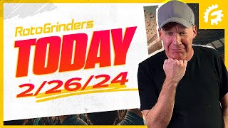 MONDAYS WITH MCCOOL 22624  ROTOGRINDERS TODAY [upl. by Eenaej]