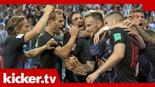 Vorrunde quotwertlosquot Kroatien plötzlich WMMitfavorit  kickertv [upl. by Eisse820]