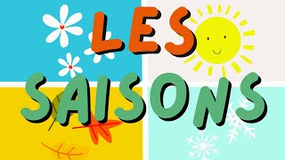 Les saisons  vocabulaire en français [upl. by Oicnecserc]