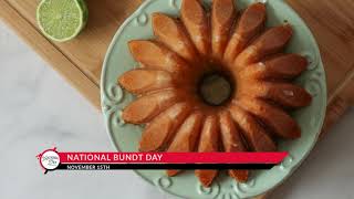 National Bundt Day on November 15 [upl. by Bev701]