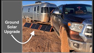 Airstream Life  Ground Solar Upgrades and Solar Charge Controller [upl. by Ennaitsirk628]