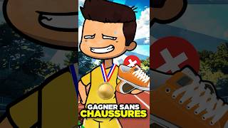 Gagner les JEUX OLYMPIQUES sans CHAUSSURES 👟❌ [upl. by Naor]