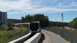 TSB  eine hochmoderne Magnetschwebebahn quotTransport Systems Böglquot für Personennahverkehr [upl. by Stich446]