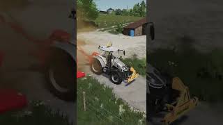 epareuse et un Massey Ferguson fs 22 [upl. by Artemla]