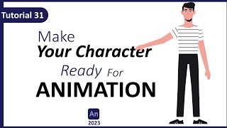 Adobe Animate CC 2023 Make your character ready for animation  Hindi  Urdu [upl. by Bazluke474]