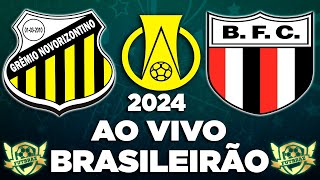 NOVORIZONTINO X BOTAFOGOSP AO VIVO  BRASILEIRÃO 2024 l COM A MELHOR NARRAÇÃO 2024 [upl. by Medor369]