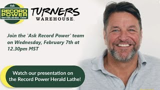 Ask Record Power Live  All About the Herald Lathe [upl. by Edholm126]