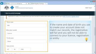 ASIC Regulatory Portal how to register [upl. by Lednar676]