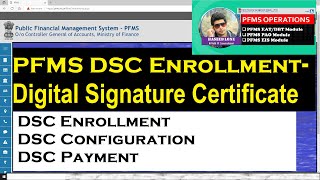 PFMS DSC Enrollment amp Digital Signing through JAVA DSC ENROLLMENT CONFIGURATION amp PAYMENT [upl. by Crosby]