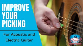 Improve your picking accuracy on the Guitar [upl. by Yniffit69]