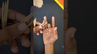 Learn how to shoot a toothpick  viral Toothpick Launching trick [upl. by Ahsercul]