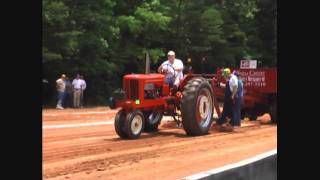 Allis Chalmers Tractor Pull at 2009 SouthWest Virginia Antique Farm Days [upl. by Titus]