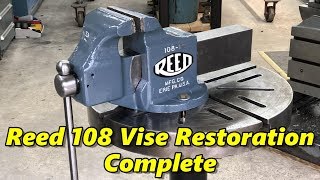 SNS 255 Reed 108 Vise Restoration [upl. by Esylla549]