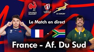 FRANCE  AFRIQUE DU SUD  Le match en direct   Coupe du Monde 2023 [upl. by Ilsel491]