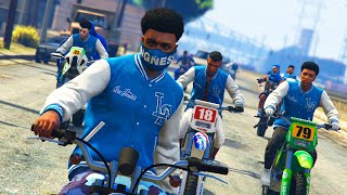 Bloods vs Crips War  gta 5 [upl. by Koeppel]